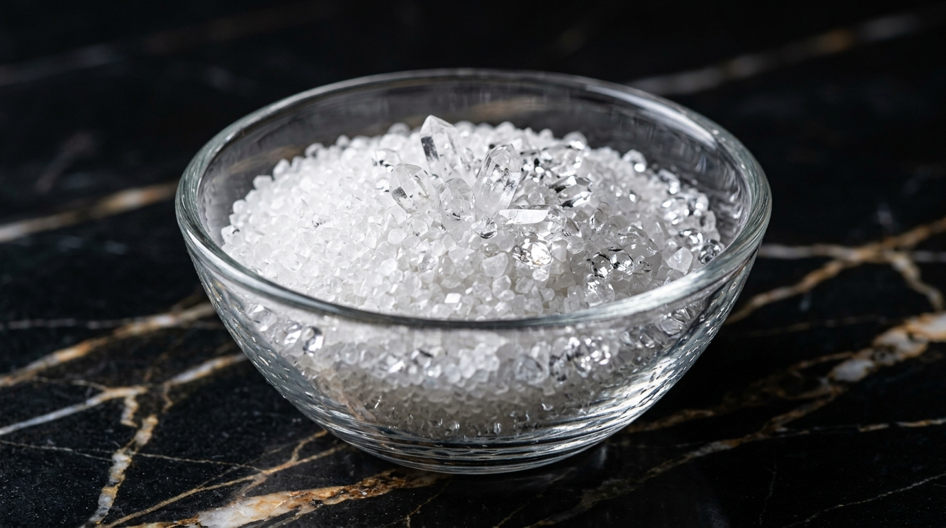 High Purity Quartz (HPQ) Granules (99.9% SiO2)