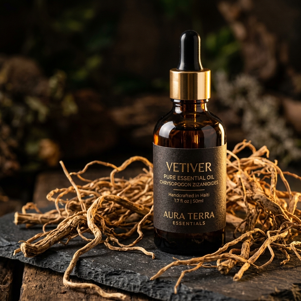 Pure Vetiver Essential Oil